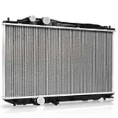 YITAMOTOR Performance Aluminum Radiator - Compatible with Select Honda Civic Models | ENG K/R18 Series