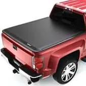 OEDRO 5.8ft Soft Roll up Truck Bed Tonneau Cover for 2014-2018 Chevy Silverado/GMC Sierra 1500