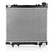 YITAMOTOR Aluminum Radiator - Direct Fit for 05-12 Dakota, 06-09 Raider | 3.7L V6 & 4.7L V8 Engines