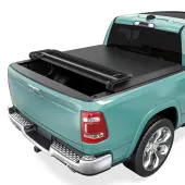 YITAMOTOR® 5.7FT 4-Fold Soft Truck Bed Tonneau Cover For 2009-2025 Dodge Ram 1500 Waterproof