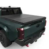 FRP Hard Tri-fold Truck Bed Tonneau Cover Compatible with Toyota Tacoma 2024 2025 5ft Bed (Excl. Trail Edition)