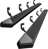 YITAMOTOR 6"" Black Running Boards for 2007-2018 Chevy Silverado 1500 & GMC Sierra 1500/2500HD/3500HD Crew Cab | Nerf Bars