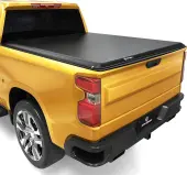 YITAMOTOR® 2020-2025 Chevy Silverado/GMC Sierra 2500 3500 HD Soft Roll Up Tonneau Cover, Fleetside 6.9 ft Bed
