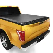 YITAMOTOR® Soft Roll Up Truck Bed Tonneau Cover Compatible with 1999-2016 Ford F-250 F-350 F250 F350 Super Duty 8 ft Bed
