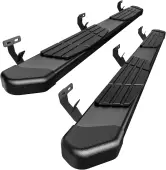 YITAMOTOR 6"" Black Running Boards for 2009-2024 Ram 1500 Crew Cab & 2010-2025 2500/3500 | Nerf Bars & Side Steps