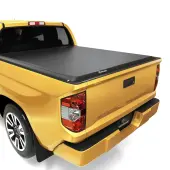 YITAMOTOR® Soft Roll Up Truck Bed Tonneau Cover Compatible with 2022-2025 Toyota Tundra(Excl. Trail Edition) with Deck Rail System 5.5 ft Bed