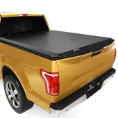 YITAMOTOR® 2017-2025 Ford F-250 F-350 F250 F350 Super Duty Soft Roll Up Tonneau Cover, Styleside 6.75 ft Bed