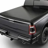 YITAMOTOR® 2009-2025 Dodge Ram 1500(New Body Style)5.7ft Soft Tri-fold Tonneau Cover Without Rambox