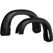 YITAMOTOR® Smooth Fender Flares Compatible with 2019-2024 Chevrolet Silverado 1500 Pocket Bolt-Riveted Style, 4 Pcs Paintable Wheel Flares