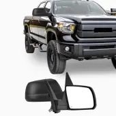 YITAMOTOR® 2007-2013 Toyota Tundra Right Passenger Side Mirror with Power Heated Manual Folding