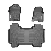 YITAMOTOR® 2019-2024 Dodge Ram 1500 Crew Cab New Body Floor Mats Floor Liner Rubber Front Rear Kit