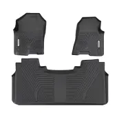 YITAMOTOR® For 2019-2024 Dodge Ram 1500 Crew Cab Floor Mats 1st 2nd Row Rubber Liner
