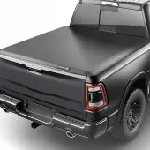 YITAMOTOR® Soft Quad Fold 2009-2014 Ford F-150 (Excl. Raptor Series), Styleside 5.5 ft Bed Truck Bed Tonneau Cover