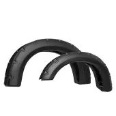 YITAMOTOR® Smooth Fender Flares Compatible with 2011-2016 Ford F-250 F-350 Super Duty(Excludes Dually Models), Pocket Bolt-Riveted Style, 4 Pcs Painta