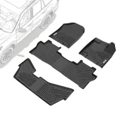 OEDRO® 3 Row Floor Mats for 2016-2022 Honda Pilot 8 Passenger Model (No Elite Models)