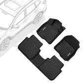OEDRO Floor Mats for 2023-2026 Honda CRV CR-V (Include Hybrid), Custom Fit TPE All-Weather 1st and 2nd Row Full Set Floor Liners