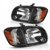 YITAMOTOR® Headlights For 2005-2006 Toyota Tundra 05 06 07 Sequoia Headlamps+Corner Lamps