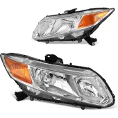 YITAMOTOR® 2012-2015 Honda Civic Sedan 4-Door Headlights Assembly OE Headlamp