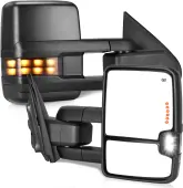 YITAMOTOR® 2014-2018 Chevy Silverado 1500 GMC Sierra 1500, 15-18 Silverado 2500 HD,3500 HD Towing Mirrors