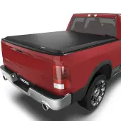 OEDRO 5.6FT Soft Roll Up Truck Bed Tonneau Cover for 2019-2025 Dodge Ram 1500 New Body Style Without Rambox