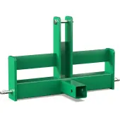 YITAMOTOR® 3 Point Hitch Receiver Tractor Drawbar Attachment 3-Pt with Suitcase Weight Brackets for CAT 1