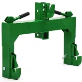 YITAMOTOR® 3 Point Quick Hitch, 3000 lbs with 2"" Receiver Hitch Adaptation to Category 1 Tractor with 5 Level Adjustable Bolt
