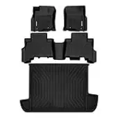 OEDRO TPE All-Weather Guard Floor Mats & Cargo Liners Set for 2013-2024 Toyota 4Runner Cargo Mat Liners
