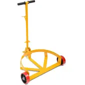 YITAMOTOR® 55 Gallon Drum Dolly, 1200lbs Capacity Drum Cart, Oil Drum Cart with Bung Wrench Handle and Poly-on-Steel Wheels