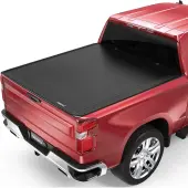 OEDRO 5.8ft Soft Roll-Up Tonneau Cover for 2019-2025 Chevy Silverado/GMC Sierra 1500 New Body Style