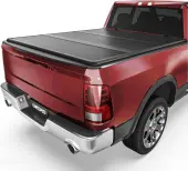 OEDRO Hard Tri-fold 5FT Tonneau Cover Fold Truck Bed Covers Compatible with 2016-2023 Toyota Tacoma (Excl. Trail Edition) with 5 Feet Bed with Tacoma