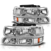 YITAMOTOR® 1999-2002 Chevy Silverado/2000-2006 Tahoe Suburban Headlight Assembly