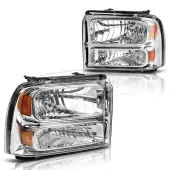 YITAMOTOR® 2005-2007 Ford Super Duty / 2005 Ford Excursion Headlights