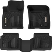 OEDRO Floor Mats for 2020-2025 Ford Escape (NOT Fit Hybrid Models), Custom Fit 1st & 2nd Row Floor Liners Set