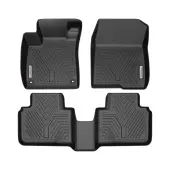 YITAMOTOR® Floor Mats For 2018-2022 Honda Accord, 1st & 2nd Row All Weather Protection