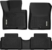 OEDRO Floor Mats for 2021-2023 Hyundai Santa Fe 5 Seat, TPE All-Weather Guard Front and Rear Row Full Set Liners