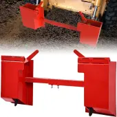 YITAMOTOR® Skid Steer Quick Attach Adapter Universal Attachment Plate Quick Tach Conversion Adapter Mount Compatible for Kubota Bobcat