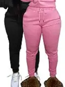 LW BASICS 2 Pack Comfy Athletic Lounge Sweatpants