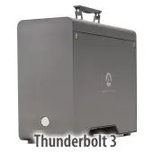 AKiTiO Node Titan Thunderbolt 3 eGPU Enclosure with 650W PSU Used, by AKiTiO