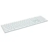 Apple Magic Keyboard with Numeric Keypad for Mac and iOS Devices Silver/White by Apple