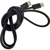 1.0 Meter (39) Apple Genuine 60W USBC to USBC Woven Charging Cable Black by Apple
