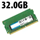 32.0GB (2 x 16GB) Major Brand PC421300 DDR4 2666MHz 260Pin SODIMM Memory Upgrade Kit for Mac by Major Brand (ThirdParty)