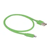 0.5 Meter (20) NewerTech Premium Quality Lightning to USB Cable Green by Newer Technology