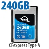 240GB OWC Atlas Pro CFexpress 4.0 Type A Memory Card by Other World Computing