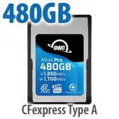 480GB OWC Atlas Pro CFexpress 4.0 Type A Memory Card by Other World Computing