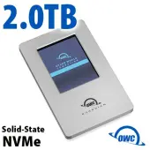 2.0TB OWC Guardian USB 3.2 (10Gb/s) Hardware Encrypted BusPowered Portable External Storage Solution by Other World Computing