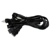 1.8 Meter (72) OWC Quad Connector 3Pin Power Cable for USA/North America by Other World Computing