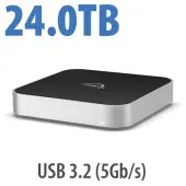 24.0TB OWC miniStack External Storage Solution with USB 3.2 (5Gb/s) by Other World Computing