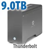 9.0TB OWC Node Titan SE Thunderbolt NVMe RAID External Storage Solution with SoftRAID by Other World Computing