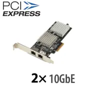 OWC 2Port 10G Ethernet PCIe Network Adapter Expansion Card by Other World Computing