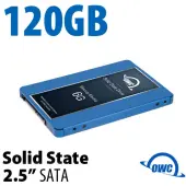 120GB OWC Mercury Electra 6G 2.5inch 7mm SATA 6.0Gb/s SolidState Drive Used, by Other World Computing